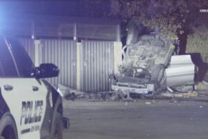 13- and 14-year-old Girls Crashed Stolen Car after Chase in Simi Valley Police