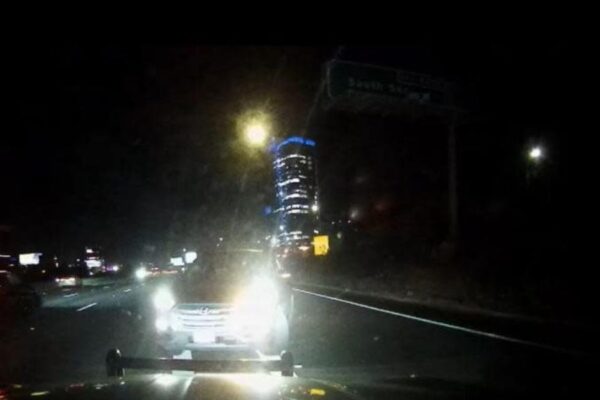 CHP officer blocks wrong-way SUV, avoids major crash in South San Francisco