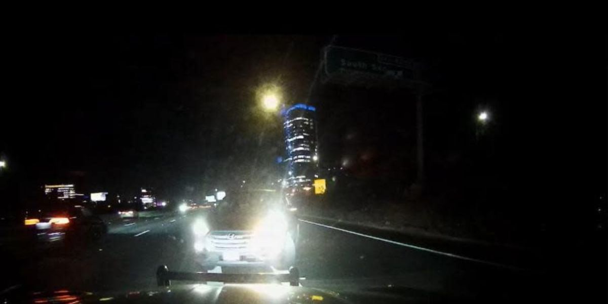 CHP officer blocks wrong-way SUV, avoids major crash in South San Francisco