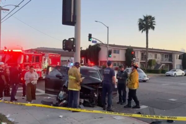 Child reportedly among Victims in Serious Los Angeles Harbor area Crash; Rushed to Hospital