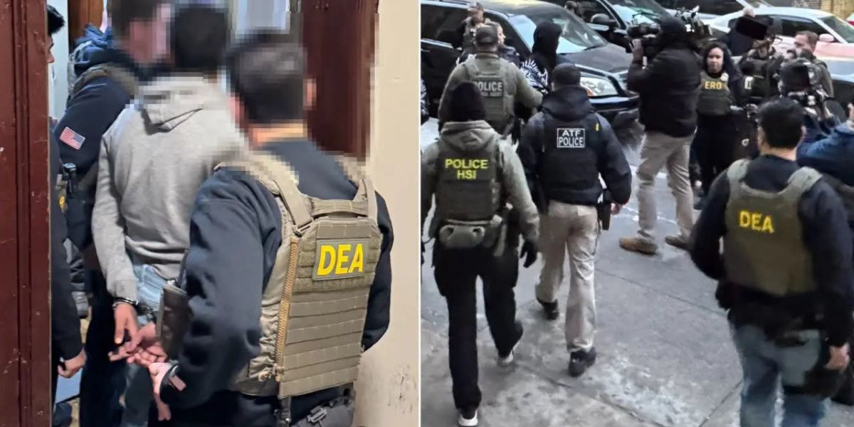 ICE nabs 200+ illegal immigrants with ties to Gangs and Assault in New York