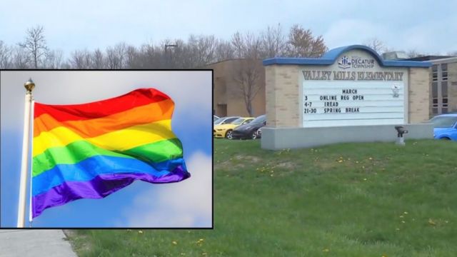 Indiana Mom Accused of Threatening Teacher Over Rainbow Flag in Assignment