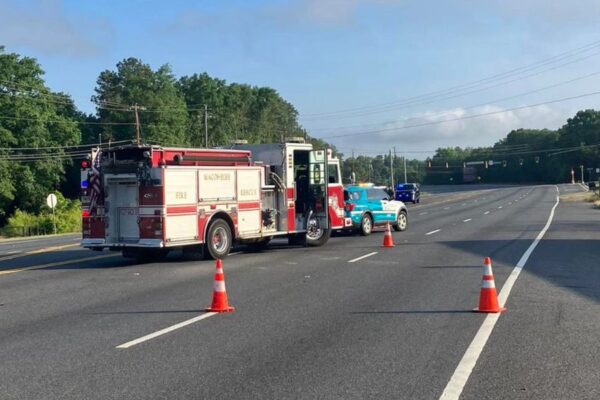 Man dead after motorcycle crashed with Pickup exiting gas station in Macon