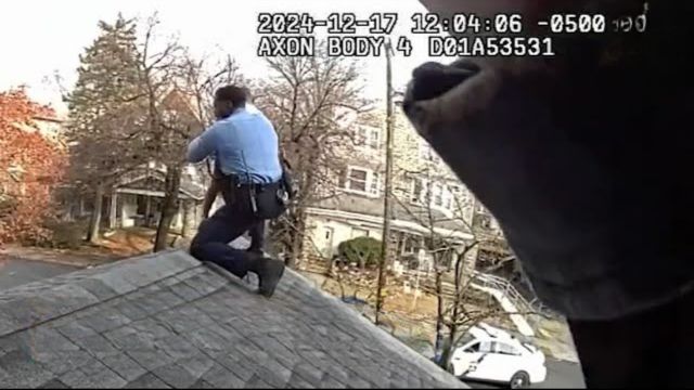 Philadelphia Police Officer Rescues Child from Roof Despite Fear of Heights