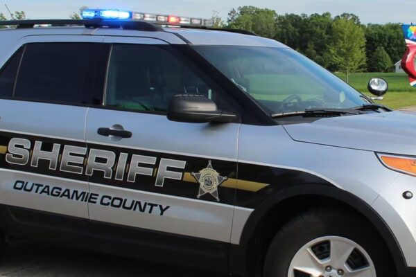 Pickup truck hit after car allegedly runs stop sign in Outagamie County
