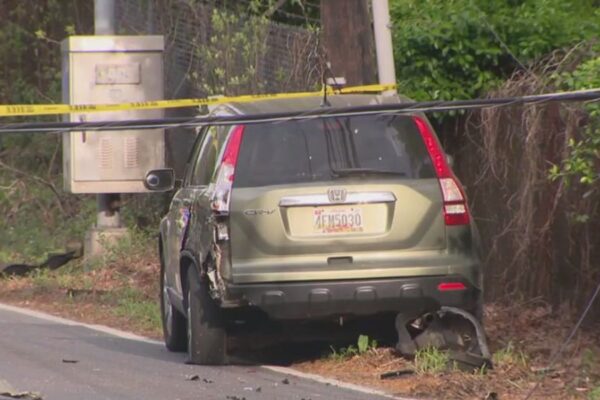 Power line down after Four-vehicle crash in Montgomery County; 2 in Hospital