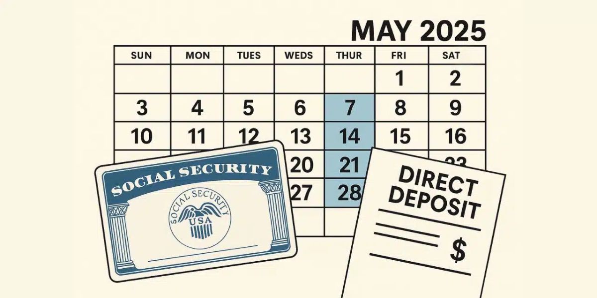 Social Security Payments in May 2025 Start on the 1st Full Schedule Released