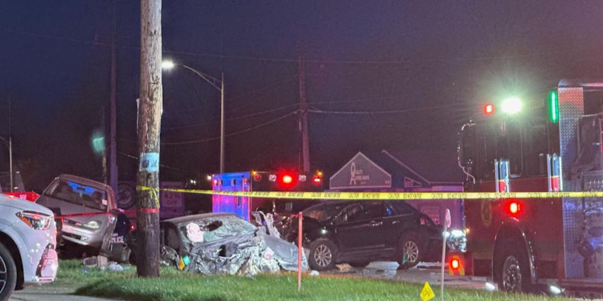 Teen dies after South Lansing street racing crash; involved 5 vehicles with dozens injured