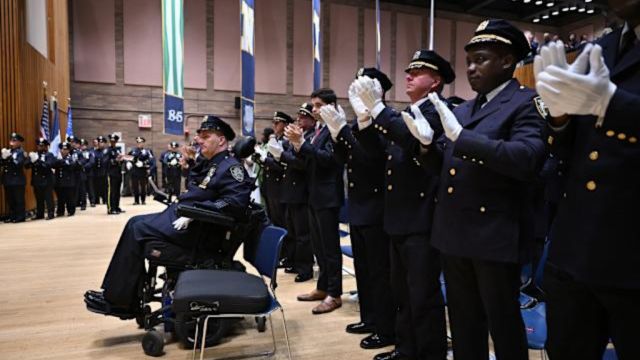 2 NYPD Cops Paralyzed in Duty Earn Promotions to Second-Grade Detectives