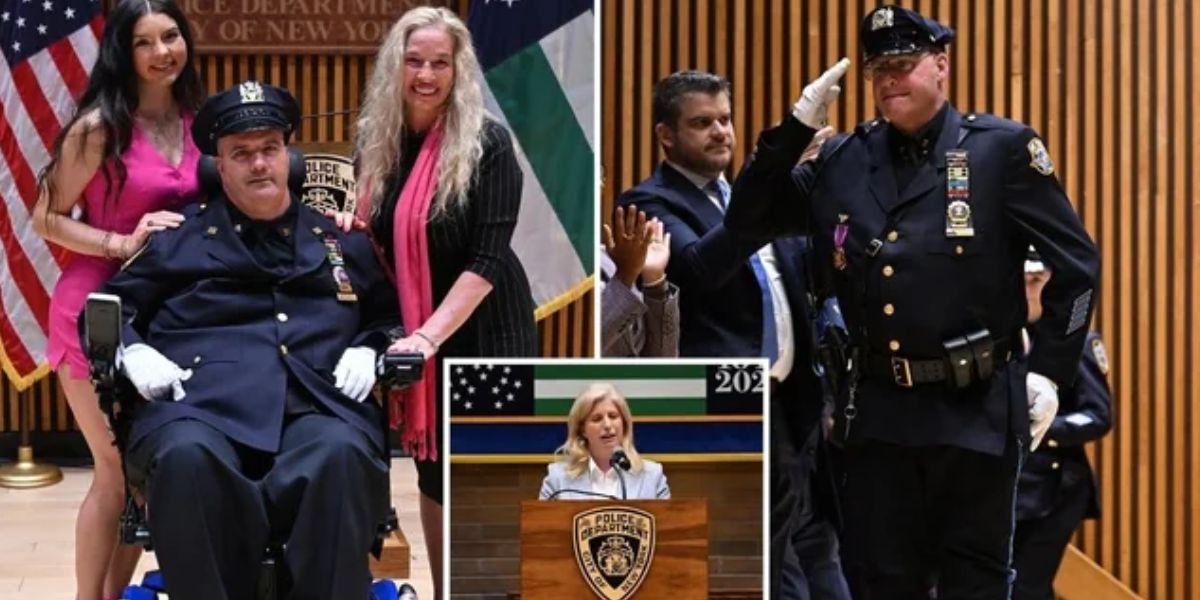 2 NYPD Cops Paralyzed in Duty Earn Promotions to Second-Grade Detectives