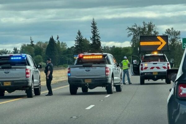 Armed stand-off at Santiam rest area ends in arrest, I-5 traffic halted