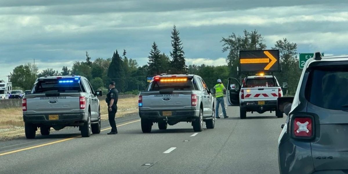 Armed stand-off at Santiam rest area ends in arrest, I-5 traffic halted