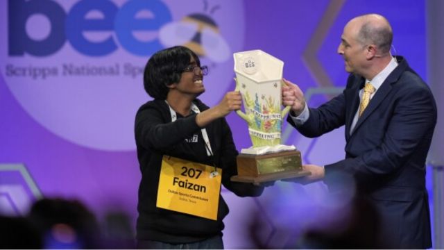 Faizan Zaki Wins 2025 Spelling Bee With Impressive Performance