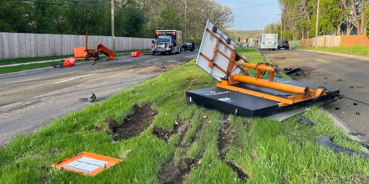 Intoxicated driver crashes into road sign in Middleton, arrested for 4th OWI