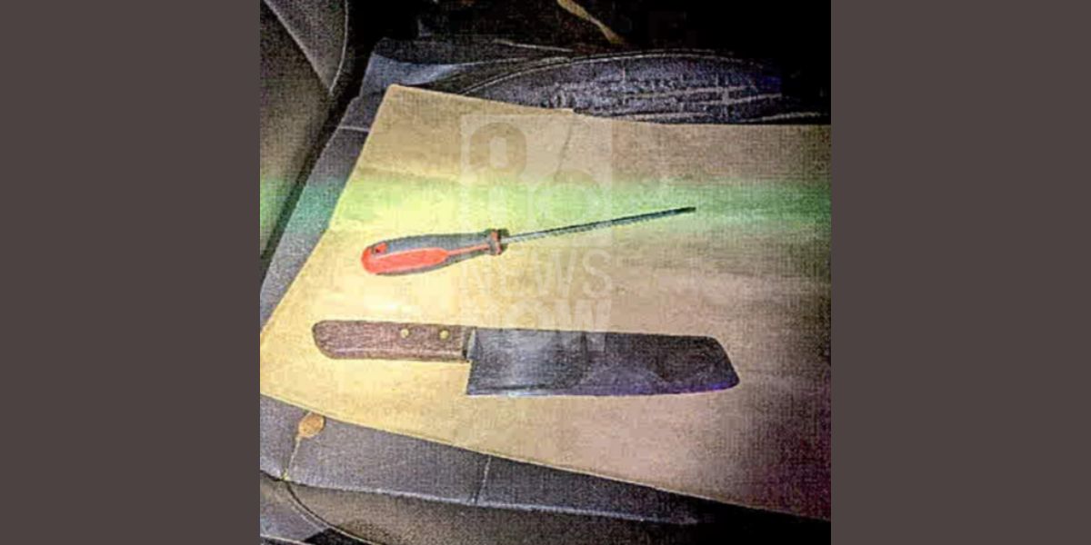 Las Vegas woman jumps from moving car to escape man wielding meat cleaver