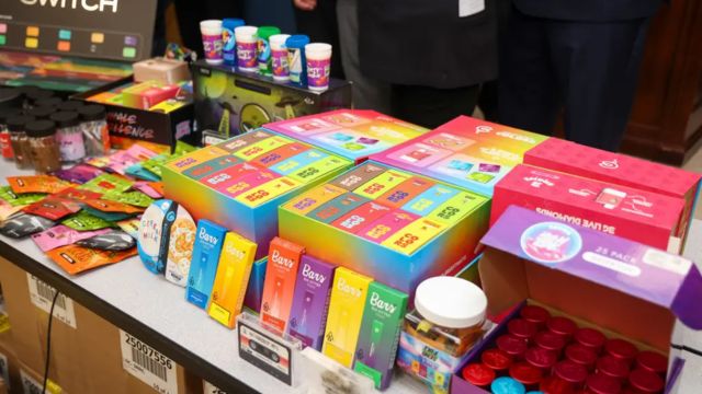 Long Island Police Raid 26 Illegal Cannabis Shops in One Week, 15K Products Seized