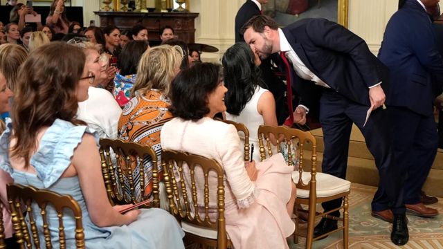 Melania Trump Welcomes Military Mothers to the White House in Mother’s Day Tribute