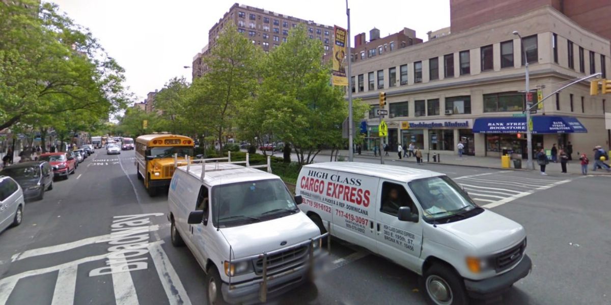 NYPD Squad Car Hits 2 in Outdoor Dining Area While Avoiding Taxi, Police Say