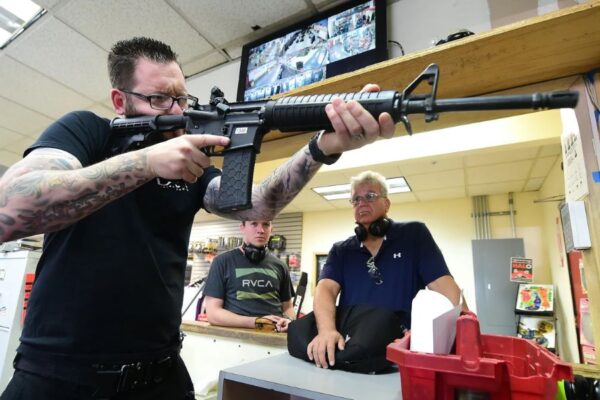 New Twist in California Gun Laws Semiautomatic Weapons Targeted