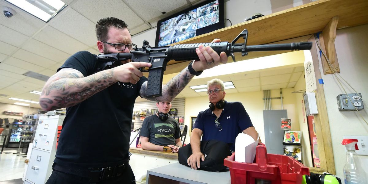 New Twist in California Gun Laws Semiautomatic Weapons Targeted