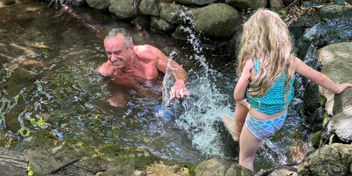Robert F. Kennedy Jr. Takes Grandkids Swimming in Contaminated Washington Waterway