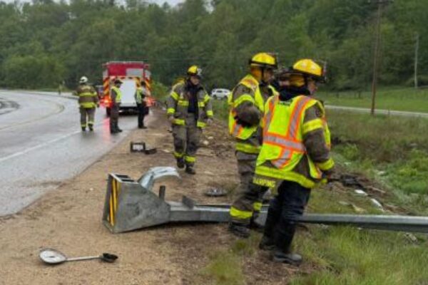 Semi crash shuts down part of Highway 33 near Cashton, multiple agencies on scene (1)