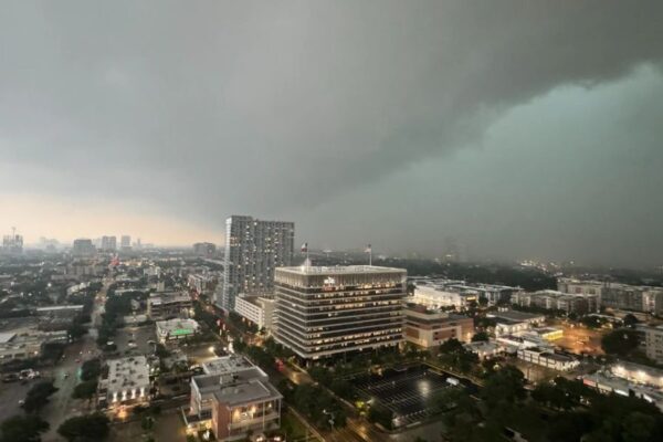 Severe storms slam Texas and Louisiana; large hail and widespread damage expected
