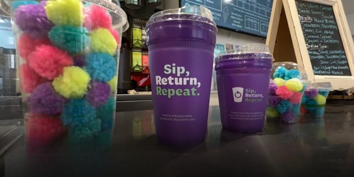 Sustainable Dining Takes Off City’s Reusable Cup Program Thrives