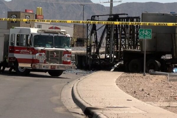 Tow truck crash in El Paso involves 12 vehicles, killed 1, injures several