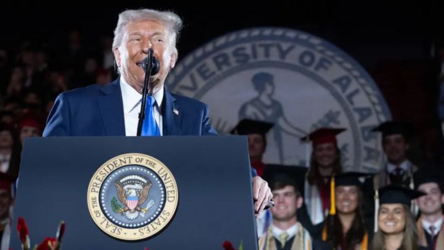 Trump Calls Alabama Graduates the First of a ‘Golden Age’ in Commencement Speech