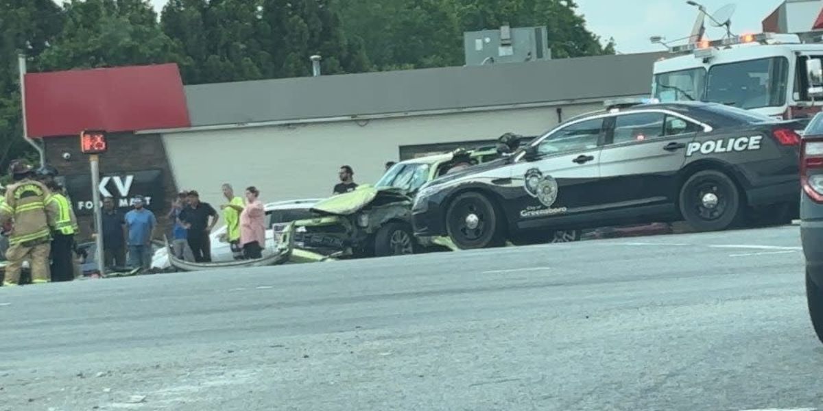 Woman ran red light and crashed car in Greensboro; charged after 1 dead after high-speed impact