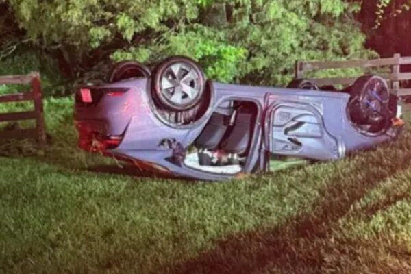 Crews cut through trees, force open doors to rescue driver in Hillsborough