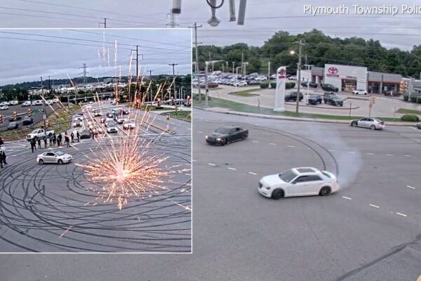 Illegal Street Takeover Disrupts Busy Pennsylvania Intersection, Police Say