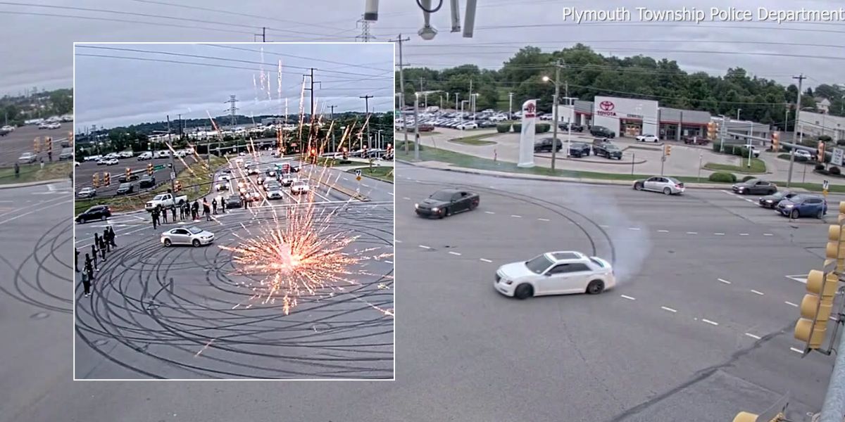 Illegal Street Takeover Disrupts Busy Pennsylvania Intersection, Police Say