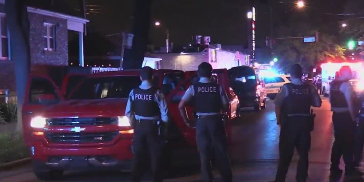 Man shot by Chicago police after allegedly hitting officer with truck while fleeing