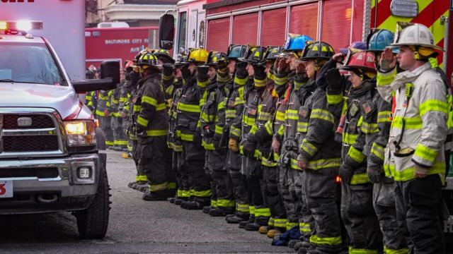 Maryland Community Comes Together to Support Family of Fallen Baltimore Firefighter