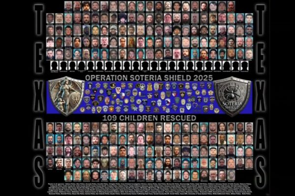 Massive Child Exploitation Operation in North Texas Rescues 109 Children, Nets 244 Arrests