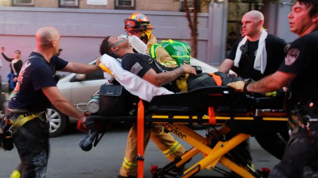 ‘Like a Movie’ Bronx Fire Injures 13 Firefighters, Ravages 3 Homes