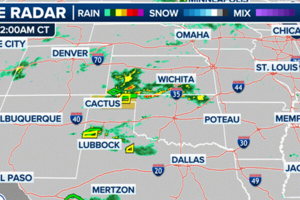 Recurring Weather Pattern Fuels Tornadoes in Texas, Hailstorms in Las Vegas
