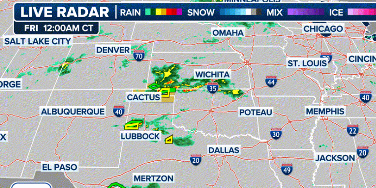 Recurring Weather Pattern Fuels Tornadoes in Texas, Hailstorms in Las Vegas