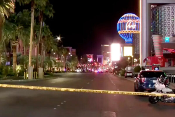 Shooting Near Las Vegas Tourist Hub Leaves Two Dead, Search for Gunman Continues