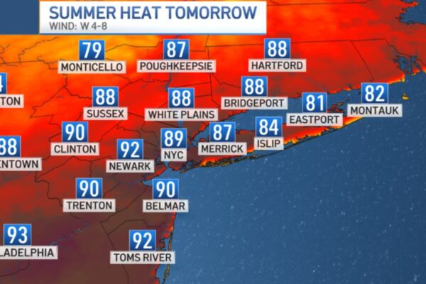 Summer Weather Continues Through Friday Before Rainy Weekend Ahead