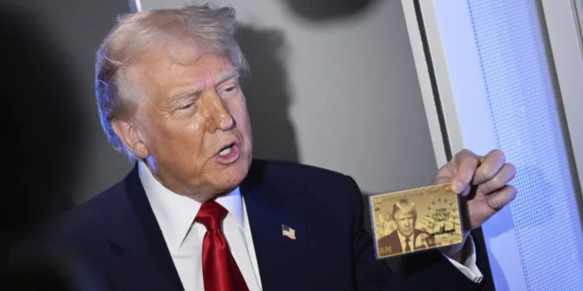 Trump ‘Gold Card’ Website Launches With $5 Million Waitlist