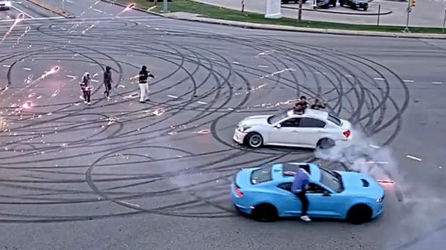 Illegal Street Takeover Disrupts Busy Pennsylvania Intersection, Police Say