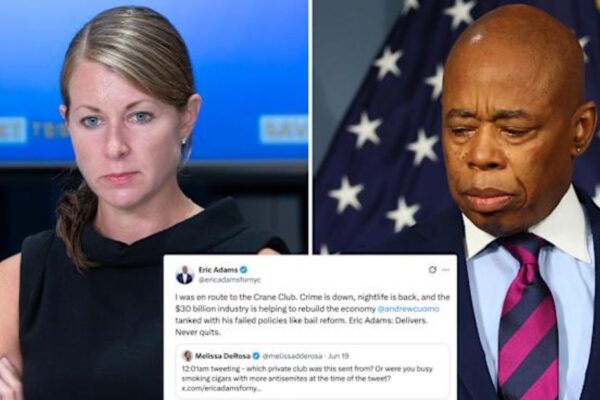 ‘Which Private Club Was This Sent From?’: Cuomo Aide Taunts Adamson on Social Media ‘Which Private Club Was This Sent From’ Cuomo Aide Taunts Adamson on Social Media