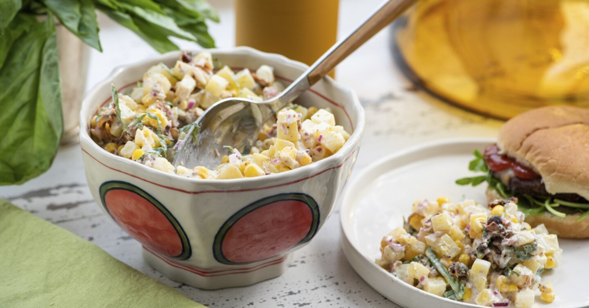 Celebrate Summer and Labor Day with a Delicious Corn and Potato Salad Recipe